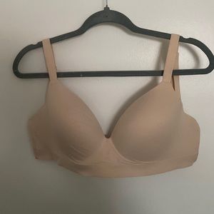 Soma Enbliss Wireless Bra 34DD Nude NWT